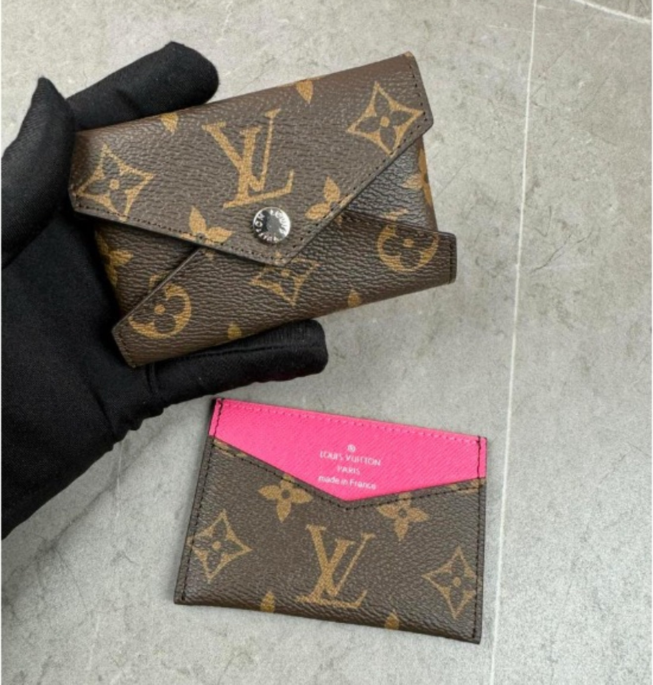 Ready To Ship- Fuchsia Card Holder