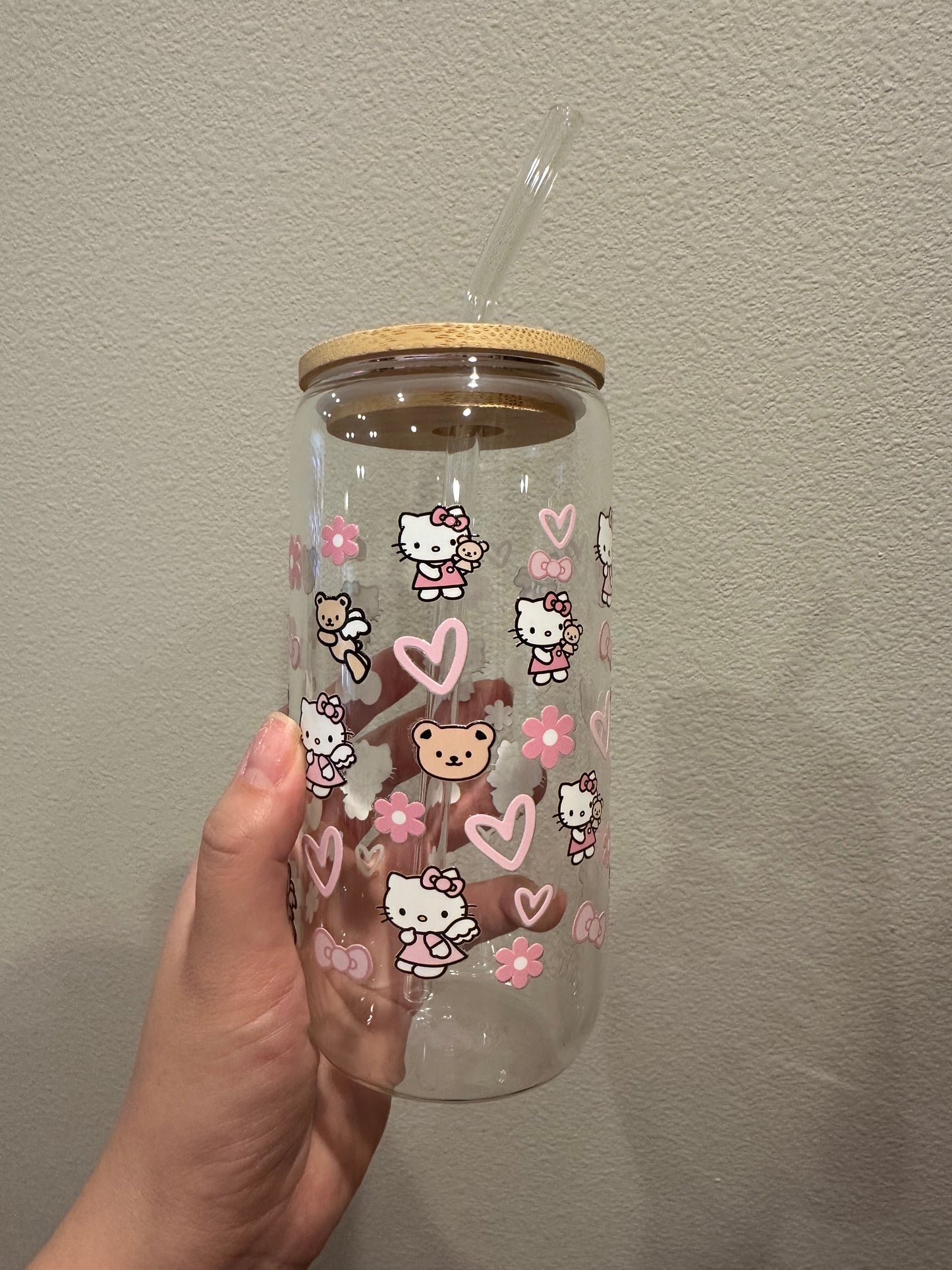 Heart Kitty Tumbler