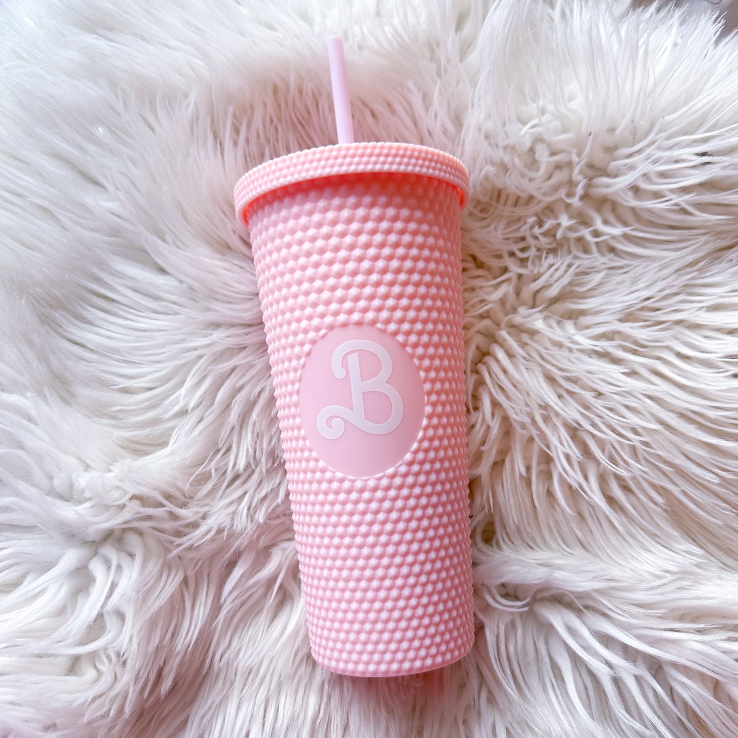 Pink Studded Tumbler